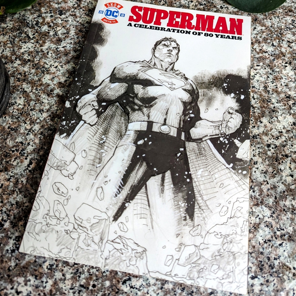 Limited Edition DC Superman Book "A Celebration of 80 Years" from 2018 SXSW